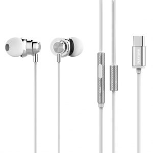Plextone X56M Type-C Wired In-Ear Headphone White